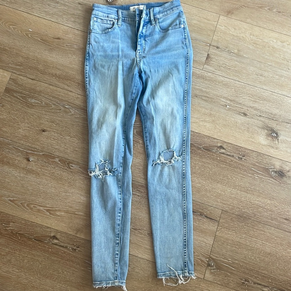 Madewell high rise jeans